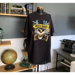 Guns N' Roses, T-shirt, Bravado, Size xl, Black, Rock band,Vintage design